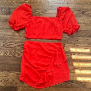 NEW Two Piece Skirt Set